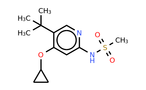 CAS 1243474-85-2 | N-(5-tert-butyl-4-cyclopropoxypyridin-2-YL)methanesulfonamide