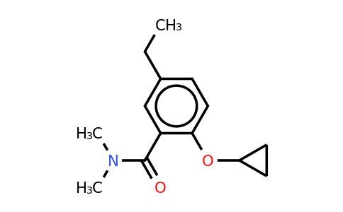 CAS 1243474-86-3 | 2-Cyclopropoxy-5-ethyl-N,n-dimethylbenzamide