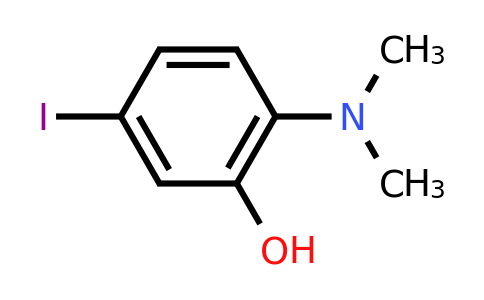 CAS 1243474-94-3 | 2-(Dimethylamino)-5-iodophenol