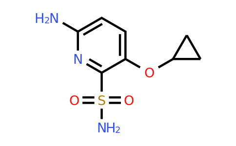 CAS 1243474-95-4 | 6-Amino-3-cyclopropoxypyridine-2-sulfonamide