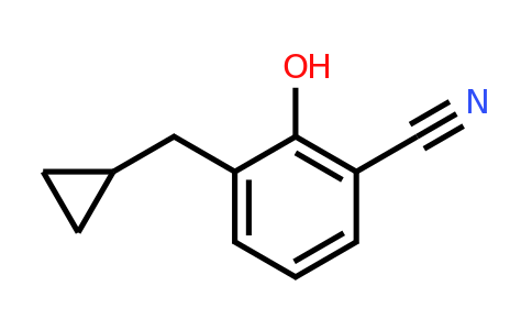 CAS 1243474-99-8 | 3-(Cyclopropylmethyl)-2-hydroxybenzonitrile