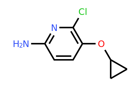 CAS 1243475-01-5 | 6-Chloro-5-cyclopropoxypyridin-2-amine
