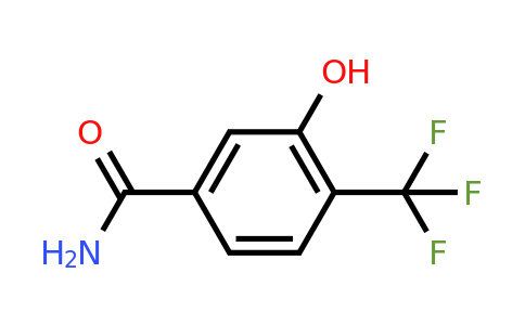 CAS 1243475-05-9 | 3-Hydroxy-4-(trifluoromethyl)benzamide