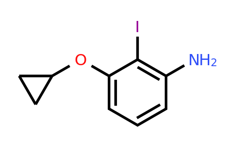 CAS 1243475-11-7 | 3-Cyclopropoxy-2-iodoaniline