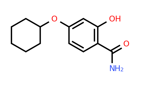 CAS 1243475-14-0 | 4-(Cyclohexyloxy)-2-hydroxybenzamide