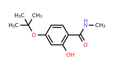 CAS 1243475-34-4 | 4-Tert-butoxy-2-hydroxy-N-methylbenzamide