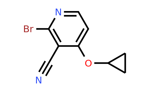 CAS 1243475-36-6 | 2-Bromo-4-cyclopropoxynicotinonitrile