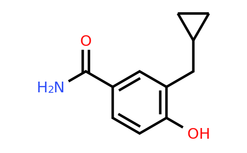 CAS 1243475-41-3 | 3-(Cyclopropylmethyl)-4-hydroxybenzamide