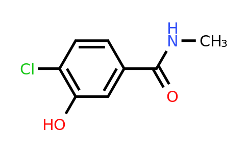 CAS 1243475-42-4 | 4-Chloro-3-hydroxy-N-methylbenzamide