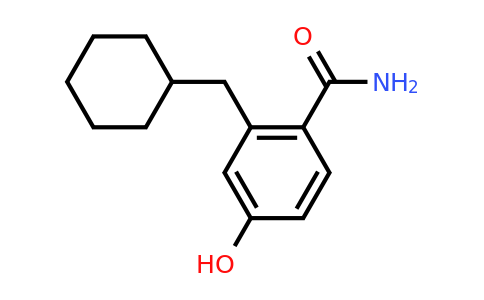 CAS 1243475-46-8 | 2-(Cyclohexylmethyl)-4-hydroxybenzamide
