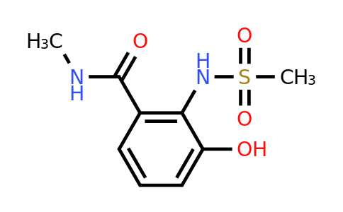 CAS 1243475-60-6 | 3-Hydroxy-N-methyl-2-(methylsulfonamido)benzamide