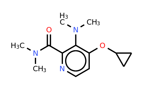 CAS 1243475-61-7 | 4-Cyclopropoxy-3-(dimethylamino)-N,n-dimethylpicolinamide