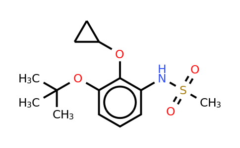 CAS 1243475-65-1 | N-(3-tert-butoxy-2-cyclopropoxyphenyl)methanesulfonamide