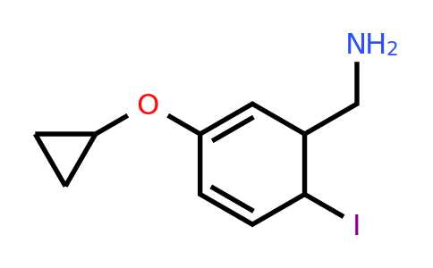 CAS 1243475-94-6 | (3-Cyclopropoxy-6-iodocyclohexa-2,4-dienyl)methanamine