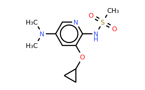CAS 1243475-95-7 | N-(3-cyclopropoxy-5-(dimethylamino)pyridin-2-YL)methanesulfonamide