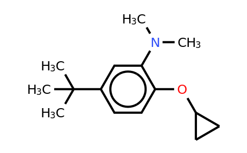 CAS 1243476-13-2 | 5-Tert-butyl-2-cyclopropoxy-N,n-dimethylaniline