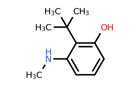 CAS 1243476-22-3 | 2-Tert-butyl-3-(methylamino)phenol
