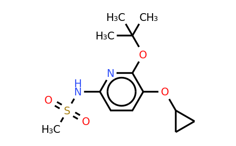 CAS 1243476-42-7 | N-(6-tert-butoxy-5-cyclopropoxypyridin-2-YL)methanesulfonamide