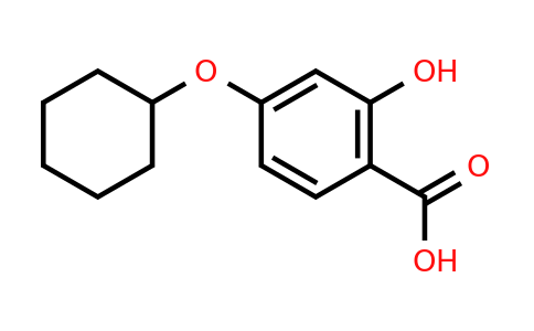 CAS 1243476-50-7 | 4-(Cyclohexyloxy)-2-hydroxybenzoic acid