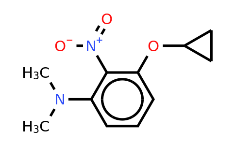 CAS 1243476-57-4 | 3-Cyclopropoxy-N,n-dimethyl-2-nitroaniline