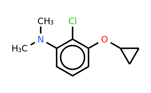 CAS 1243476-63-2 | 2-Chloro-3-cyclopropoxy-N,n-dimethylaniline