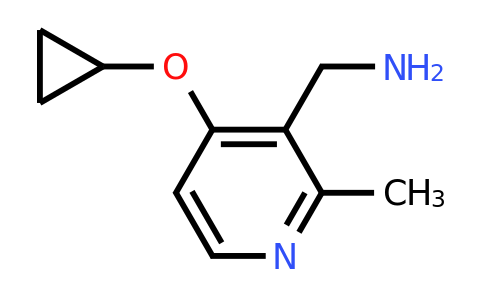 CAS 1243476-64-3 | (4-Cyclopropoxy-2-methylpyridin-3-YL)methanamine