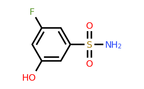 CAS 1243476-65-4 | 3-Fluoro-5-hydroxybenzenesulfonamide