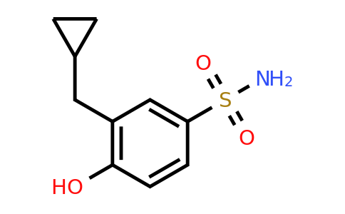 CAS 1243476-75-6 | 3-(Cyclopropylmethyl)-4-hydroxybenzenesulfonamide