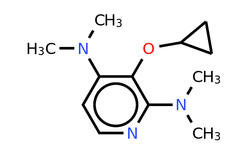 CAS 1243476-79-0 | 3-Cyclopropoxy-N2,N2,N4,N4-tetramethylpyridine-2,4-diamine