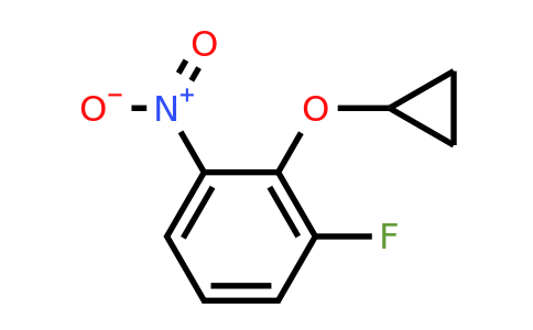 CAS 1243476-85-8 | 2-Cyclopropoxy-1-fluoro-3-nitrobenzene