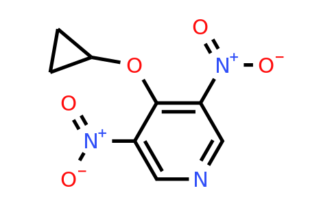 CAS 1243478-87-6 | 4-Cyclopropoxy-3,5-dinitropyridine