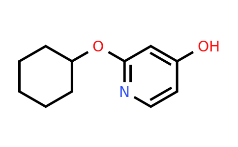 CAS 1243479-00-6 | 2-(Cyclohexyloxy)pyridin-4-ol