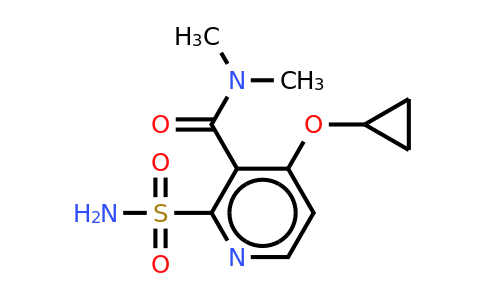 CAS 1243479-03-9 | 4-Cyclopropoxy-N,n-dimethyl-2-sulfamoylnicotinamide