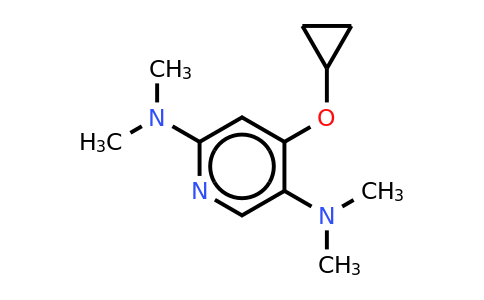 CAS 1243479-04-0 | 4-Cyclopropoxy-N2,N2,N5,N5-tetramethylpyridine-2,5-diamine