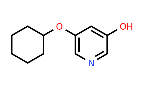 CAS 1243479-05-1 | 5-(Cyclohexyloxy)pyridin-3-ol
