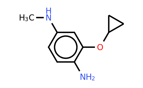 CAS 1243479-13-1 | 3-Cyclopropoxy-1-N-methylbenzene-1,4-diamine