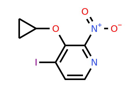 CAS 1243479-20-0 | 3-Cyclopropoxy-4-iodo-2-nitropyridine