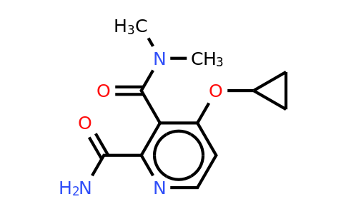 CAS 1243479-21-1 | 4-Cyclopropoxy-N3,N3-dimethylpyridine-2,3-dicarboxamide