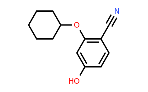 CAS 1243479-25-5 | 2-(Cyclohexyloxy)-4-hydroxybenzonitrile