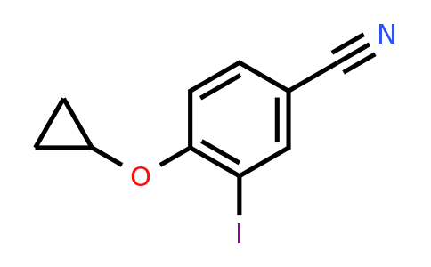 CAS 1243479-35-7 | 4-Cyclopropoxy-3-iodobenzonitrile