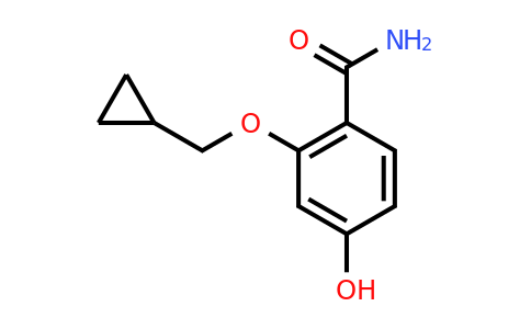 CAS 1243479-44-8 | 2-(Cyclopropylmethoxy)-4-hydroxybenzamide