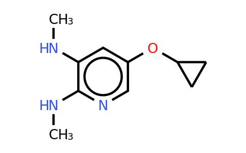 CAS 1243479-59-5 | 5-Cyclopropoxy-2-N,3-N-dimethylpyridine-2,3-diamine