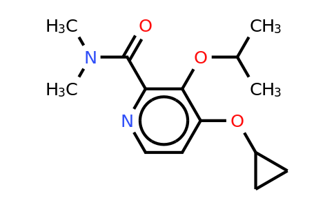 CAS 1243479-88-0 | 4-Cyclopropoxy-3-isopropoxy-N,n-dimethylpicolinamide
