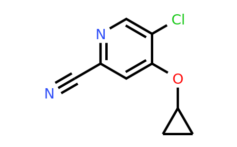 CAS 1243479-91-5 | 5-Chloro-4-cyclopropoxypicolinonitrile