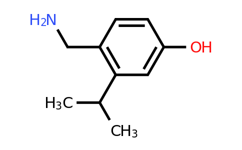 CAS 1243479-92-6 | 4-(Aminomethyl)-3-(propan-2-YL)phenol