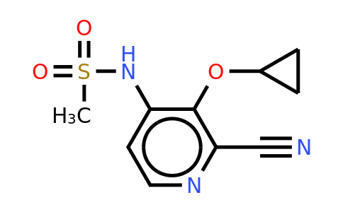 CAS 1243479-95-9 | N-(2-cyano-3-cyclopropoxypyridin-4-YL)methanesulfonamide
