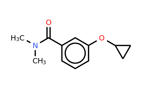 CAS 1243479-99-3 | 3-Cyclopropoxy-N,n-dimethylbenzamide