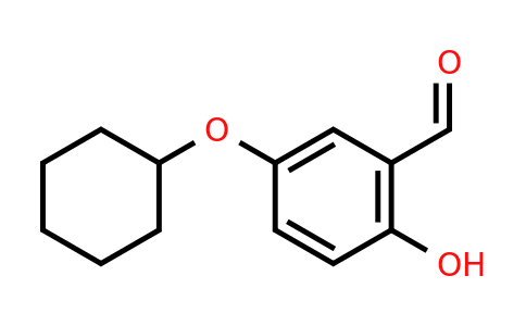 CAS 1243480-12-7 | 5-(Cyclohexyloxy)-2-hydroxybenzaldehyde
