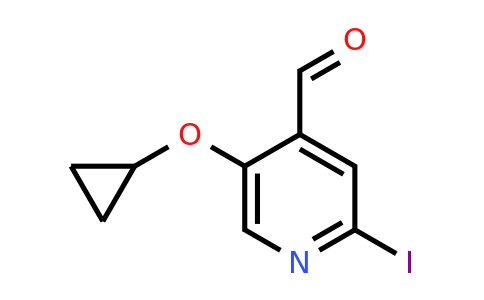 CAS 1243480-16-1 | 5-Cyclopropoxy-2-iodoisonicotinaldehyde