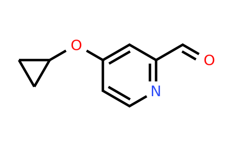 CAS 1243480-20-7 | 4-Cyclopropoxypicolinaldehyde